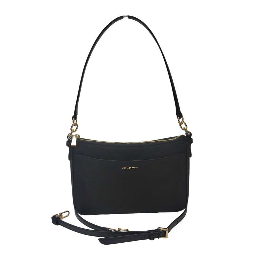 Michael Kors Jet Set Small Nylon Pochette Crossbody/Shoulder Bag-Black-NWT